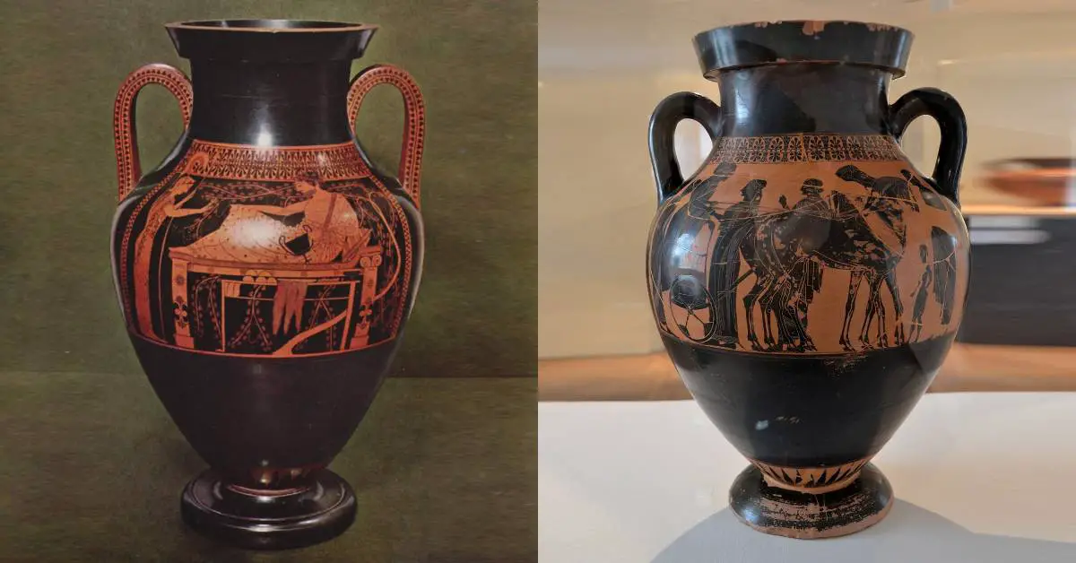 How the Ancient Greeks made blackfigure pottery Wheel & Clay