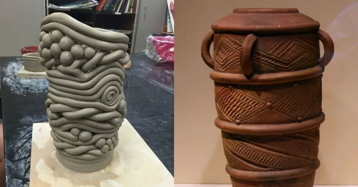 coiled-pots