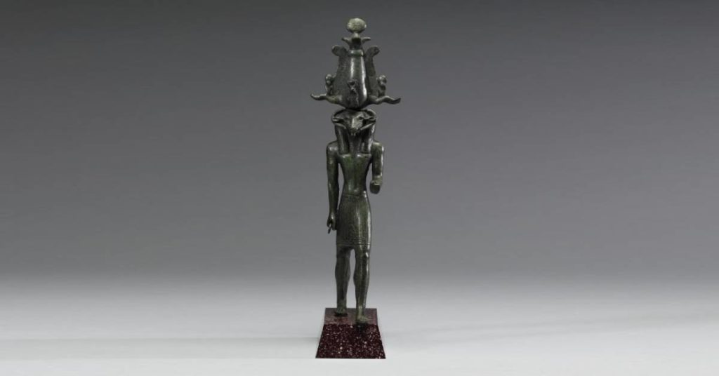 Eygptian-khnum-statue